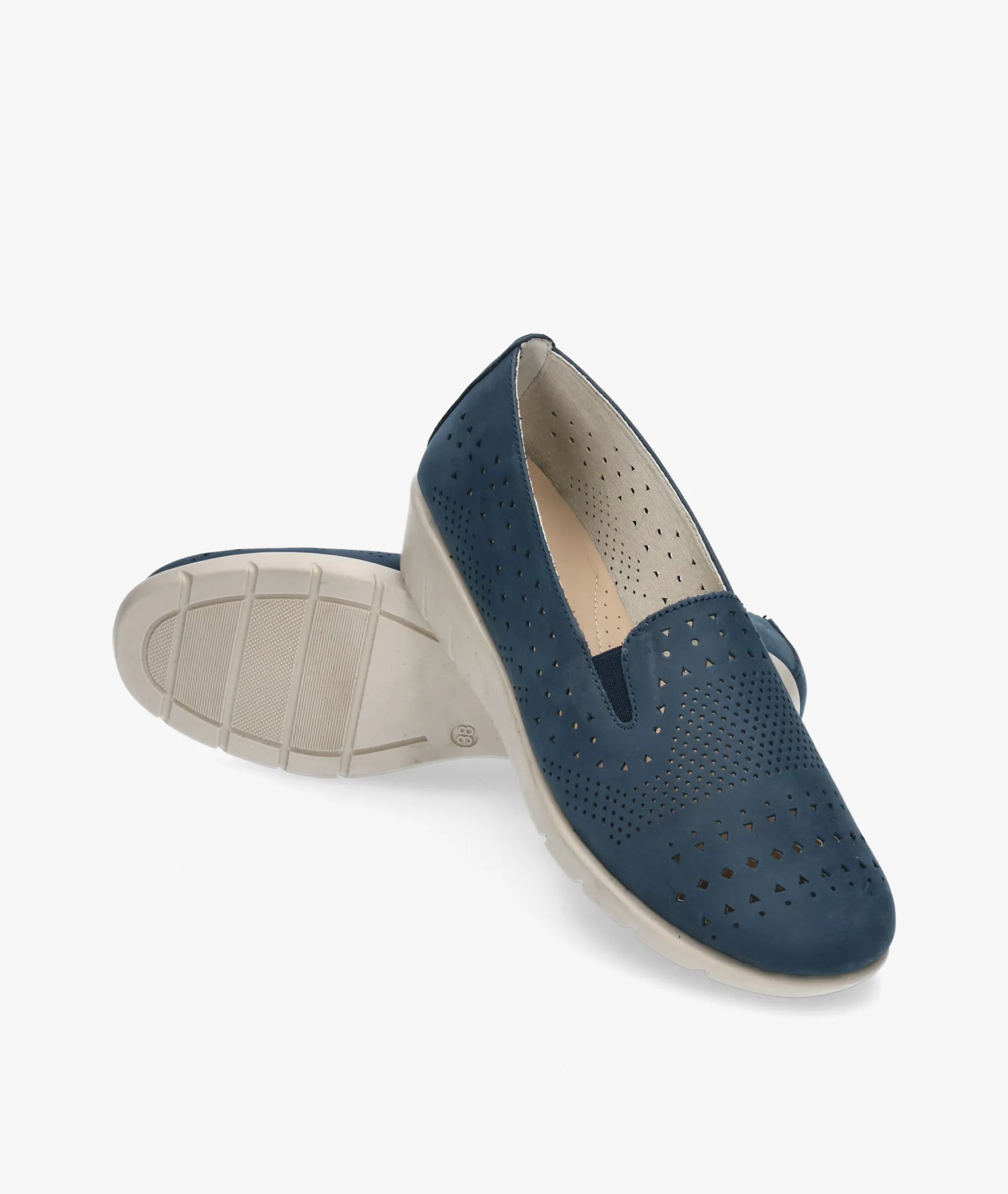ZAPATOS ST. GALLEN  210316393P KAROL EN NOBUCK AZUL