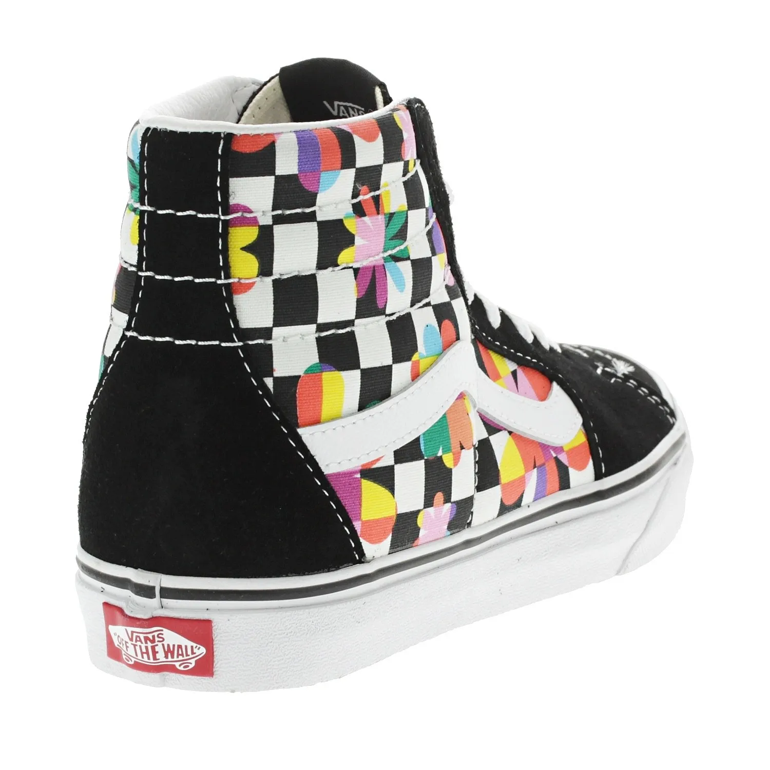 ZAPATOS VANS SK8HI  FLORAL CHECKERBOARD/BLACK/TRUE WHITE