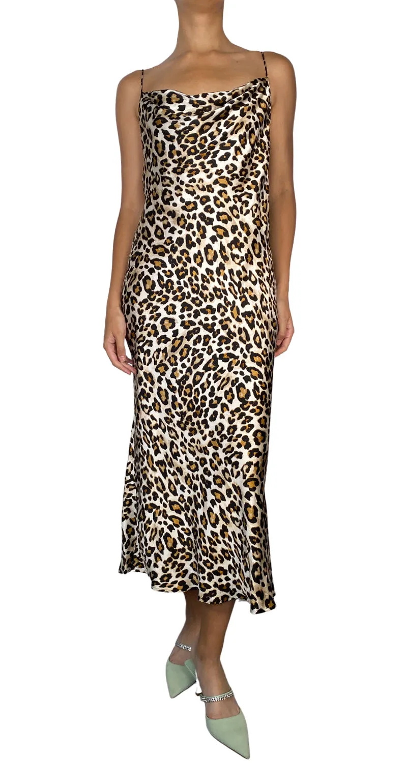 ZARA Vestido Animal Print