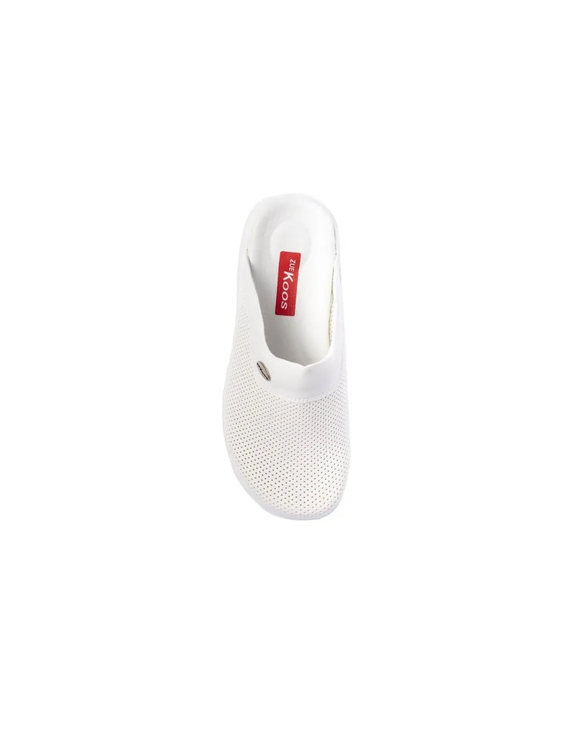 Zuecos hombre cómodos blanco